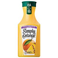 Simply Orange Juice With Pineapple Pulp Free - 52 Fl. Oz. - Image 2