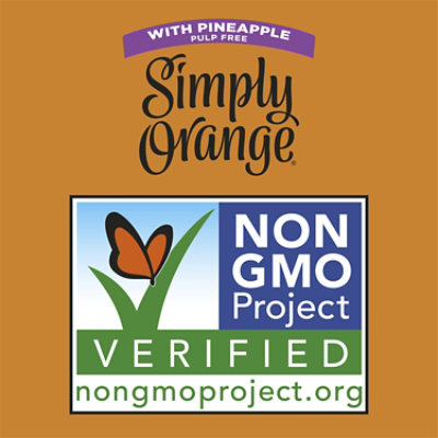 Simply Orange Juice With Pineapple Pulp Free - 52 Fl. Oz. - Image 2