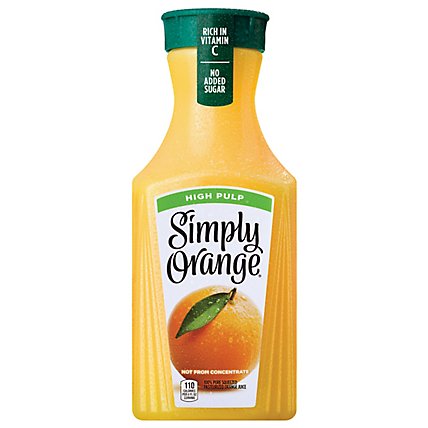 Simply Orange Juice High Pulp - 52 Fl. Oz. - Image 2
