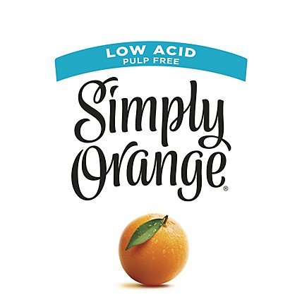 Simply Orange Juice Pulp Free Low Acid - 52 Fl. Oz. - Image 3