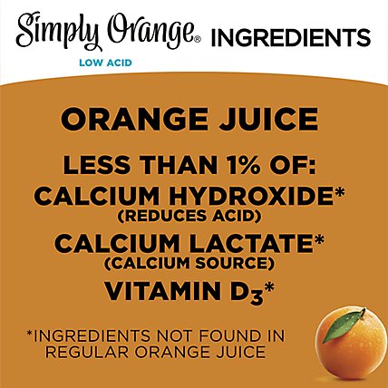 Simply Orange Juice Pulp Free Low Acid - 52 Fl. Oz. - Image 5