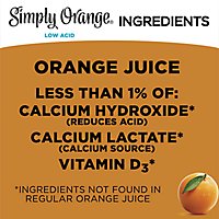 Simply Orange Juice Pulp Free Low Acid - 52 Fl. Oz. - Image 5