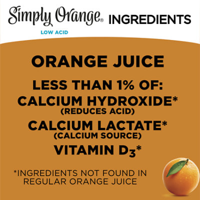 Acid in orange juice best sale