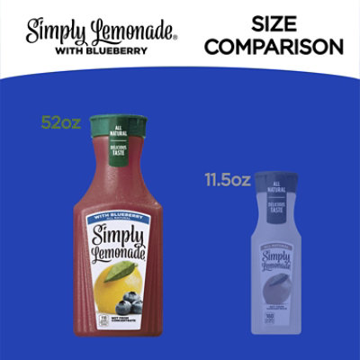 Simply Lemonade Juice All Natural With Blueberry - 52 Fl. Oz. - Image 5