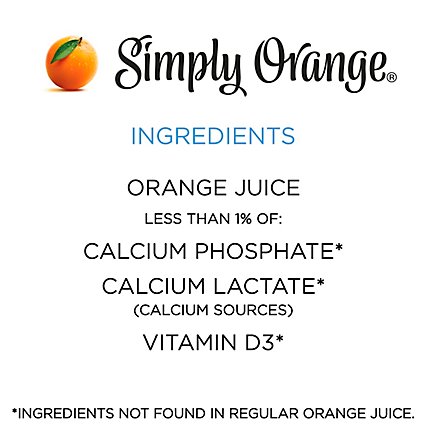 Simply Orange Juice Pulp Free Calcium & Vitamin D - 52 Fl. Oz. - Image 5