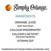 Simply Orange Juice Pulp Free Calcium & Vitamin D - 52 Fl. Oz. - Image 5