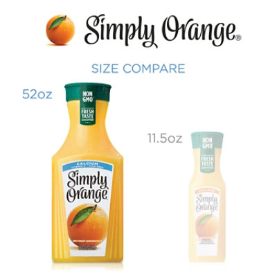 Simply Orange Juice Pulp Free Calcium & Vitamin D - 52 Fl. Oz. - Image 5
