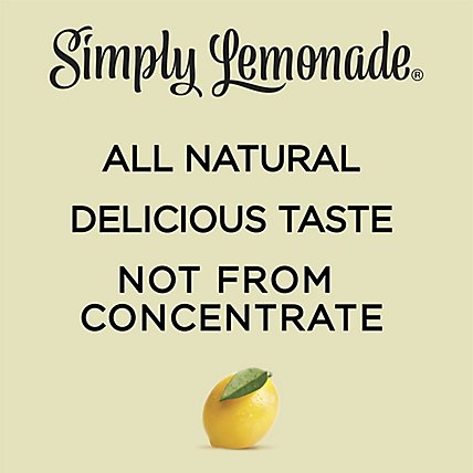 Simply Lemonade Juice All Natural - 52 Fl. Oz. - Image 2