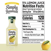 Simply Lemonade Juice All Natural - 52 Fl. Oz. - Image 4