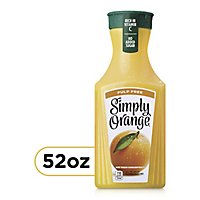 Simply Orange Juice Pulp Free - 52 Fl. Oz. - Image 1