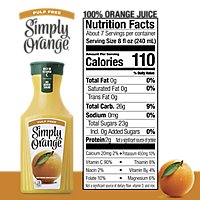 Simply Orange Juice Pulp Free - 52 Fl. Oz. - Image 4