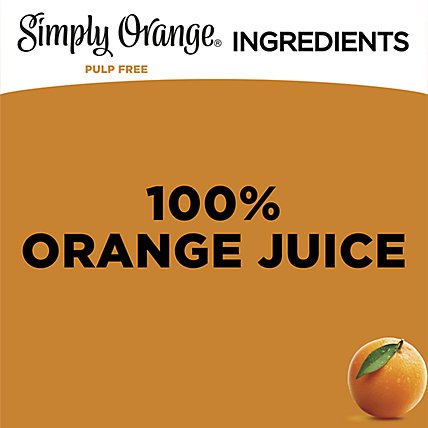 Simply Orange Juice Pulp Free - 52 Fl. Oz. - Image 5