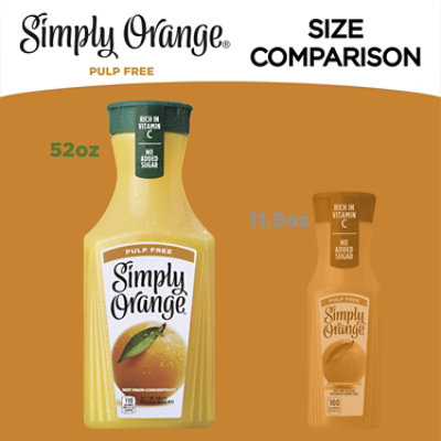 Simply Orange Juice Pulp Free - 52 Fl. Oz. - Image 5