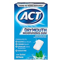 Act Gum Dry Mouth - 20 Count - Image 1