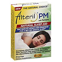 Alteril PM Ntrl Sleep Aid W Pain Relief - 24 Count - Image 1