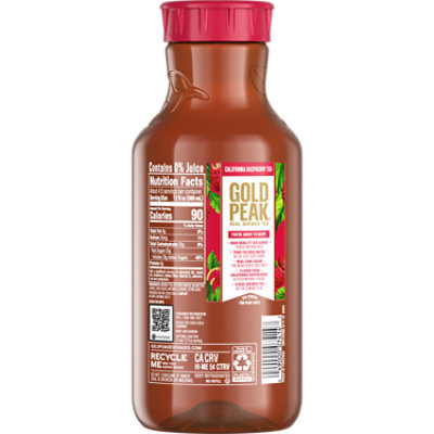 Gold Peak Tea Iced Raspberry Flavored - 52 Fl. Oz. - Image 6