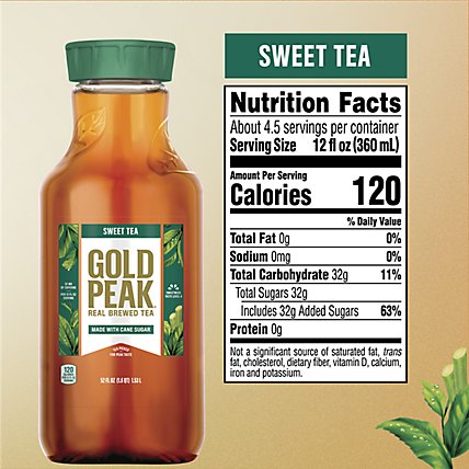 Gold Peak Tea Black Iced Sweetened - 52 Fl. Oz. - Image 4