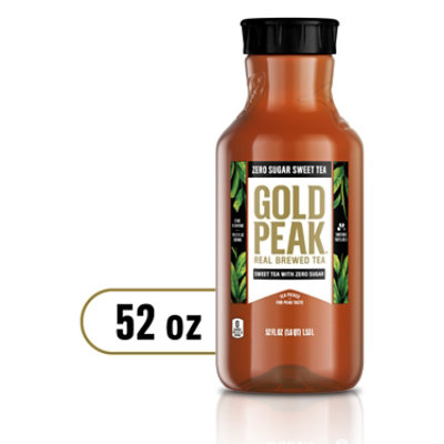 Gold Peak Zero Sugar Diet Iced Tea Drink - 52 Fl. Oz.