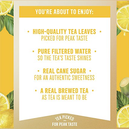 Gold Peak Tea Iced Lemonade Flavored - 52 Fl. Oz. - Image 2