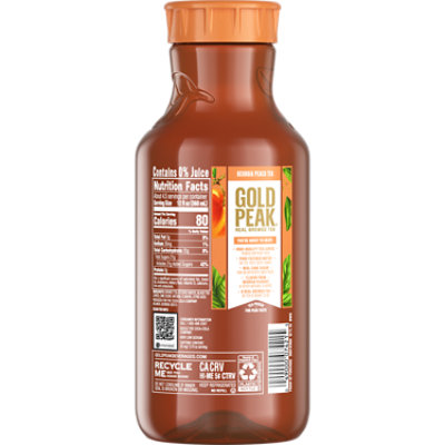 Gold Peak Tea Iced Peach Flavored - 52 Fl. Oz. - Image 6