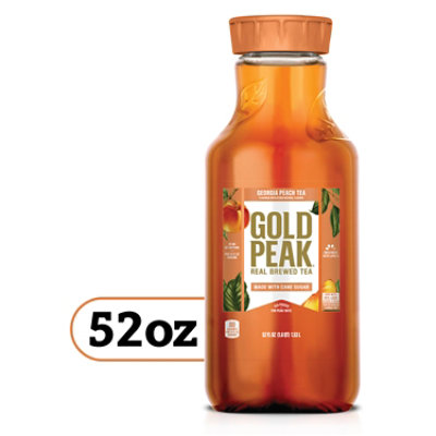 Gold Peak Tea Iced Peach Flavored - 52 Fl. Oz.