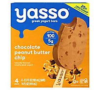 Yasso Frozen Greek Yogurt Bars Chocolate Peanut Butter - 4-3.5 Fl. Oz.