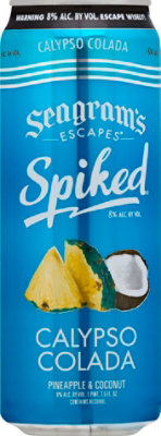 Seagrams Spiked Calypso Colada In Cans - 23.5 Fl. Oz. - Image 4