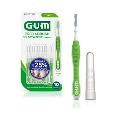GUM Proxabrush Go Betweens Tight Interdental Brushes Soft Bristled Dental Picks