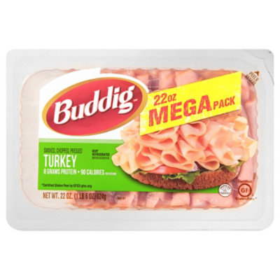 Buddig Smoked Turkey Mega Pack - 22 Oz