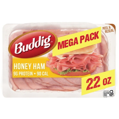 Buddig Honey Ham Mega Pack - 22 Oz