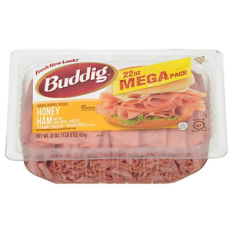 Buddig Honey Ham Mega Pack - 22 Oz