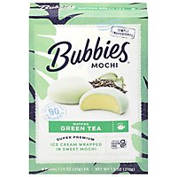 Bubbies Ice Cream Mochi Green Tea - 7.5 Oz - Image 1