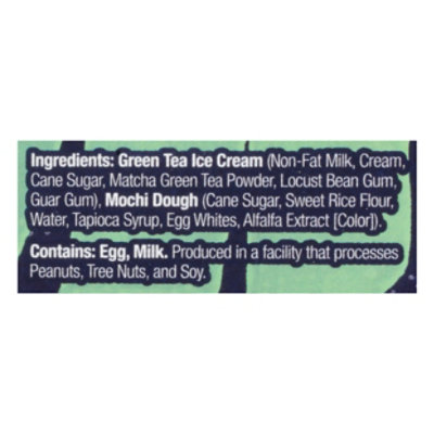 Bubbies Ice Cream Mochi Green Tea - 7.5 Oz - Image 5