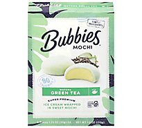 Bubbies Ice Cream Mochi Green Tea - 7.5 Oz