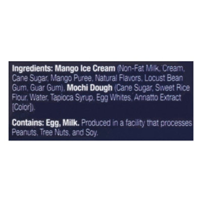 Bubbies Ice Cream Mochi Mango - 7.5 Oz - Image 5