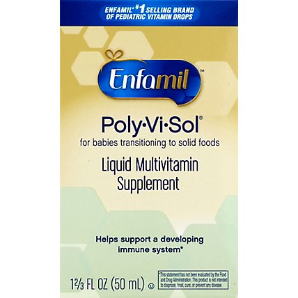 Enfamil Poly-Vi-Sol Supplement Drops with Iron Multivitamin for Infants and Toddlers - 50 Ml - Image 2