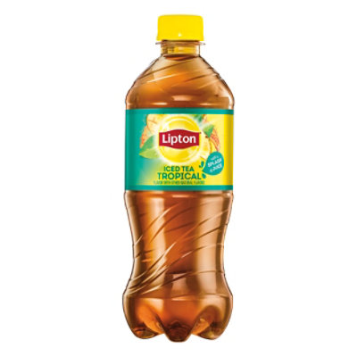 Lipton Iced Tea Tropical Plastic Bottle - 20 Fl. Oz. - Image 1