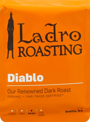 Caffe Ladro Diablo Blend - 12 Oz - Image 2