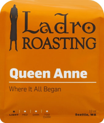 Caffe Ladro Queen Anne Blend Wb - 12 Oz - Image 2