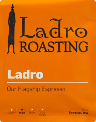 Caffe Ladro Ladro Blend Wb - 12 Oz - Image 2