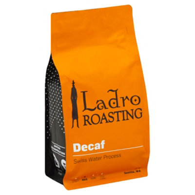 Caffe Ladro Swiss Water Decaf - 12 Oz - Image 1