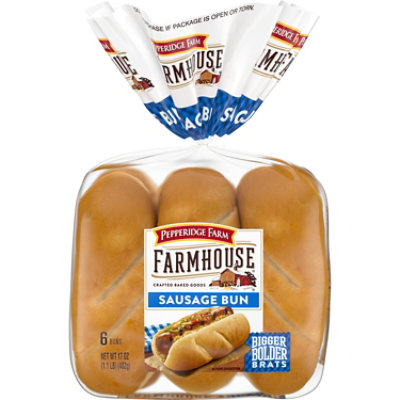 Pepperidge Farm White Sausage Buns - 17 Oz - Image 1