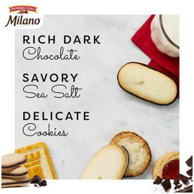 Pepperidge Farm Milano Dark Chocolate Sea Salt Cookies - 6 Oz - Image 3