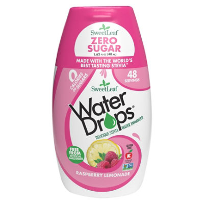 Sweetleaf Stevia Water Drop Rspbry Lmn - 1.62 Fl. Oz. - Image 3