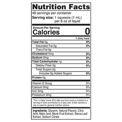 Sweetleaf Stevia Water Drop Rspbry Lmn - 1.62 Fl. Oz. - Image 4