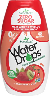 Sweetleaf Stevia Water Drop Strwbry Kiwi - 1.62 Fl. Oz. - Image 2