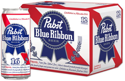 Pabst 16oz 12pk - 192 Fl. Oz. - Image 1