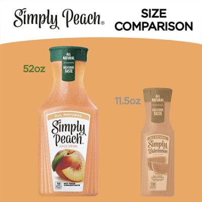 Simply Peach Juice All Natural - 52 Fl. Oz. - Image 5