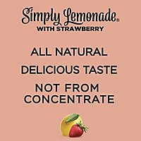 Simply Lemonade Juice All Natural With Strawberry - 52 Fl. Oz. - Image 2