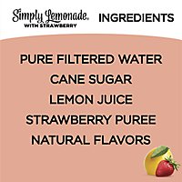 Simply Lemonade Juice All Natural With Strawberry - 52 Fl. Oz. - Image 5